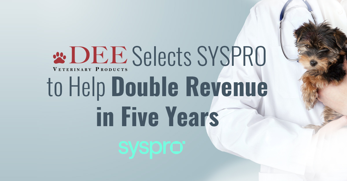 Syxpro5 Dee Veterinary Products Selects Syspro ERP Software as a Key Part of ...