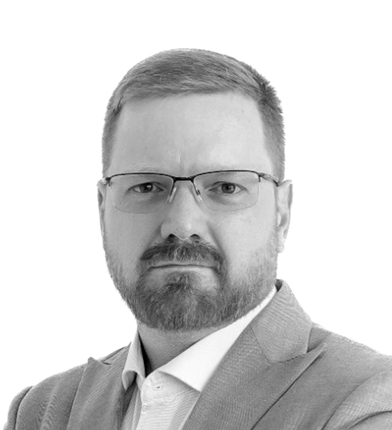 Executive photograph of Chris Lloyd, Chief Solutions and Technology Officer at Syspro, driving technological innovation