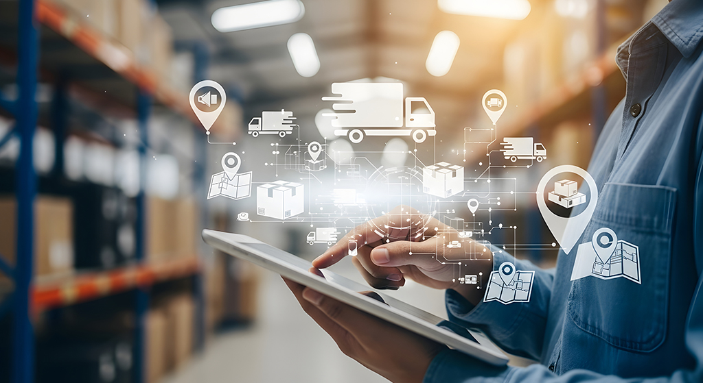 Syspro inventory management dashboard displaying real-time stock control and warehouse operations