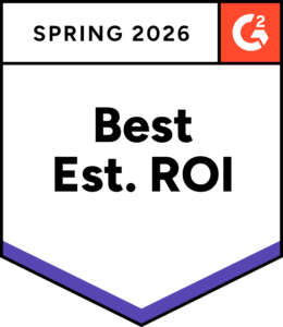 Syspro G2 Award: Best Est. ROI