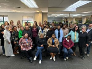 The Syspro team gathers for a group photo marking International Women in Engineering Day.